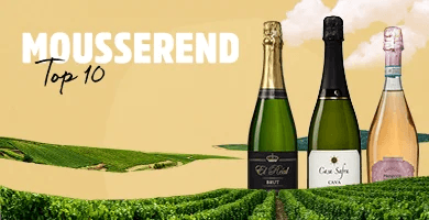 Top 10 mousserende wijn